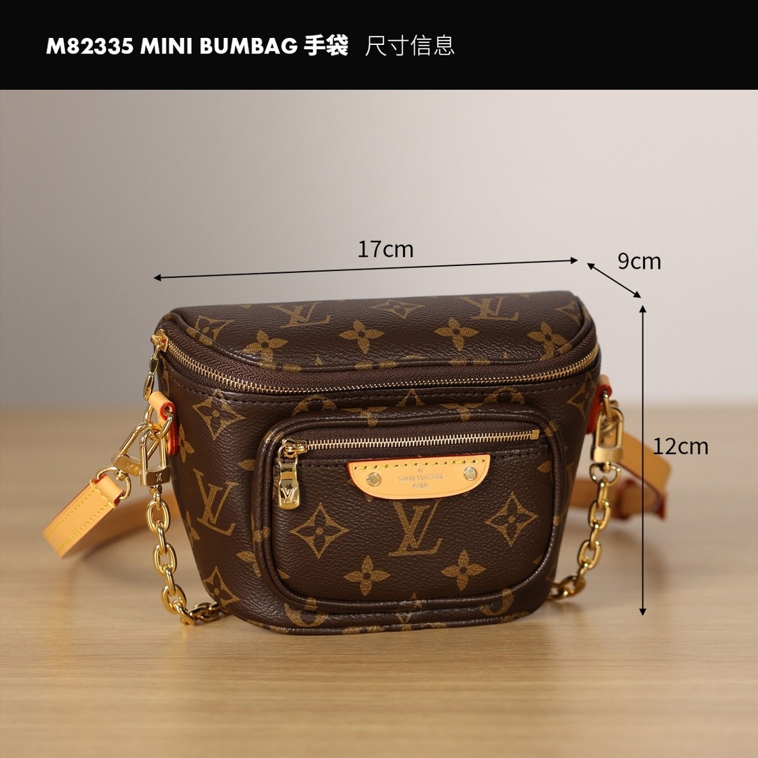 Shebag Super replica Louis Vuitton M82335 MINI BUMBAG bag review (2025 July updated)-Best Quality Fake Louis Vuitton Bag Online Store, Replica designer bag ru