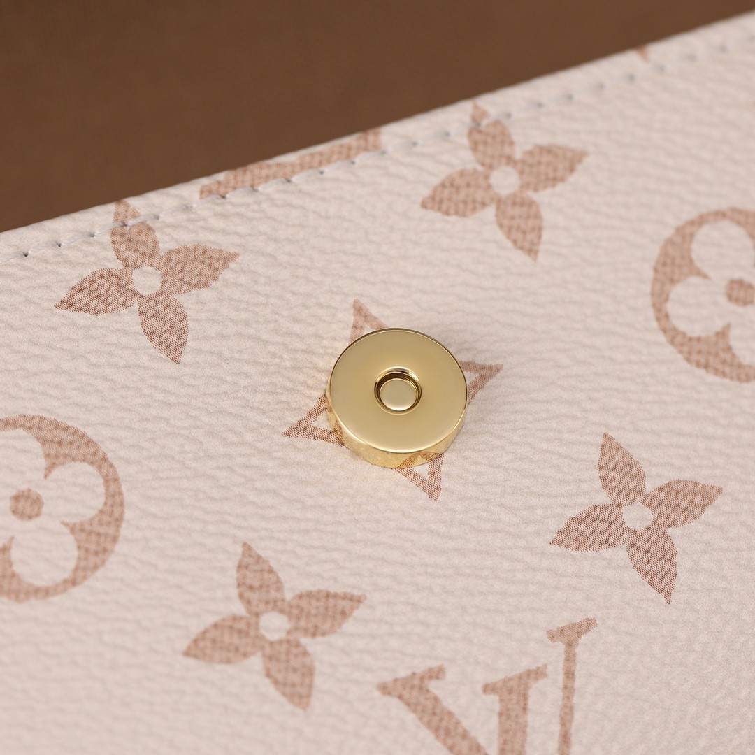 Shebag Super replica Louis Vuitton M83091 Ivy White Monogram bag(2025 July updated)-Najlepsza jakość fałszywych torebek Louis Vuitton Sklep internetowy, projektant repliki torebki ru