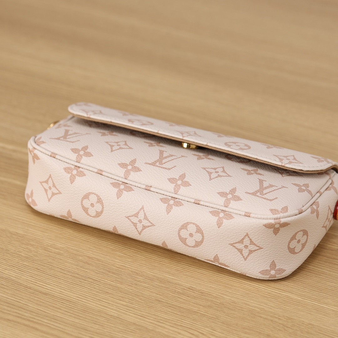 Shebag Super replica Louis Vuitton M83091 Ivy White Monogram bag(2025 July updated)-Najlepsza jakość fałszywych torebek Louis Vuitton Sklep internetowy, projektant repliki torebki ru