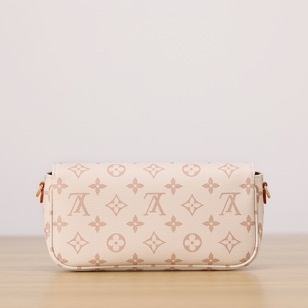 Shebag Super replica Louis Vuitton M83091 Ivy White Monogram bag(2025 July updated)-Najlepsza jakość fałszywych torebek Louis Vuitton Sklep internetowy, projektant repliki torebki ru