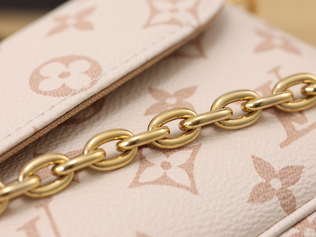 Shebag Super replica Louis Vuitton M83091 Ivy White Monogram bag(2025 July updated)-Najlepsza jakość fałszywych torebek Louis Vuitton Sklep internetowy, projektant repliki torebki ru