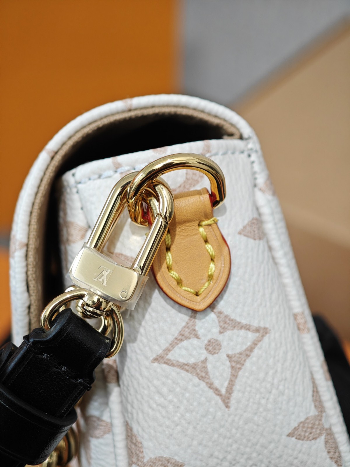Shebag Super replica Louis Vuitton M83091 Ivy White Monogram bag(2025 July updated)-Najlepsza jakość fałszywych torebek Louis Vuitton Sklep internetowy, projektant repliki torebki ru