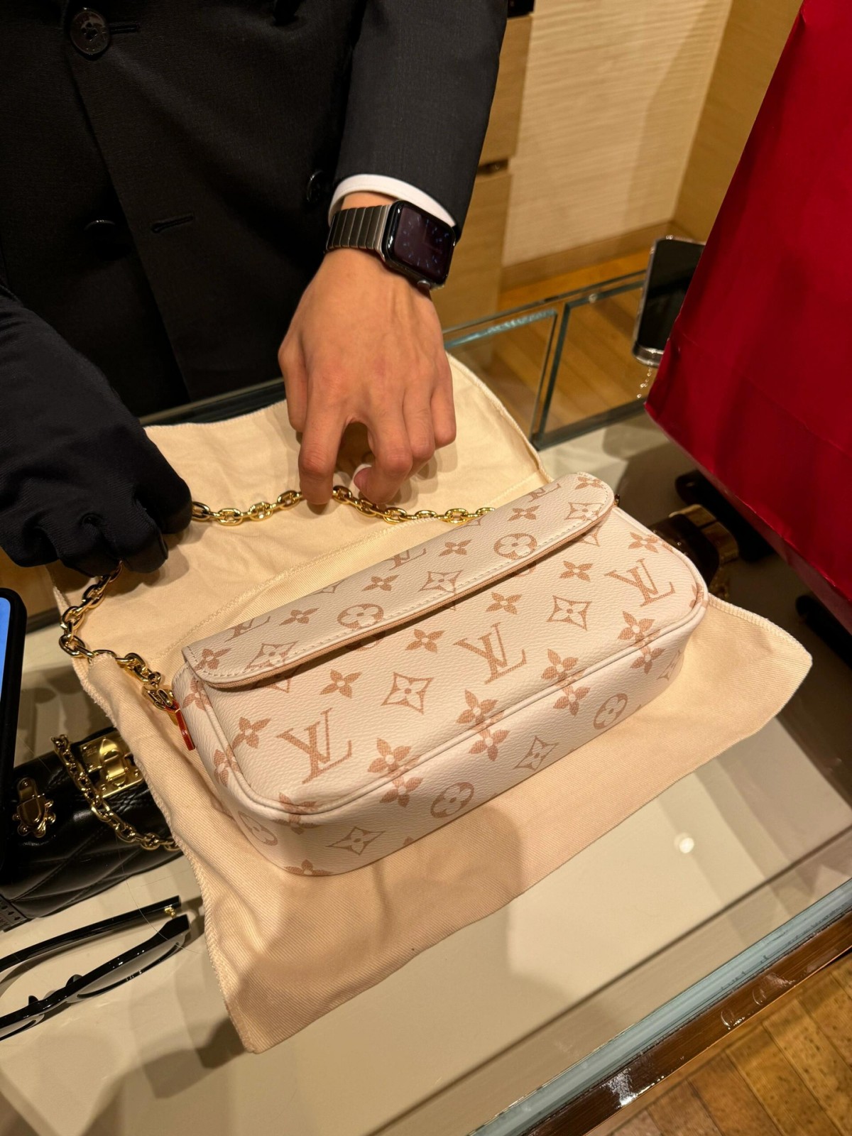 Shebag Super replica Louis Vuitton M83091 Ivy White Monogram bag(2025 July updated)-Najlepsza jakość fałszywych torebek Louis Vuitton Sklep internetowy, projektant repliki torebki ru