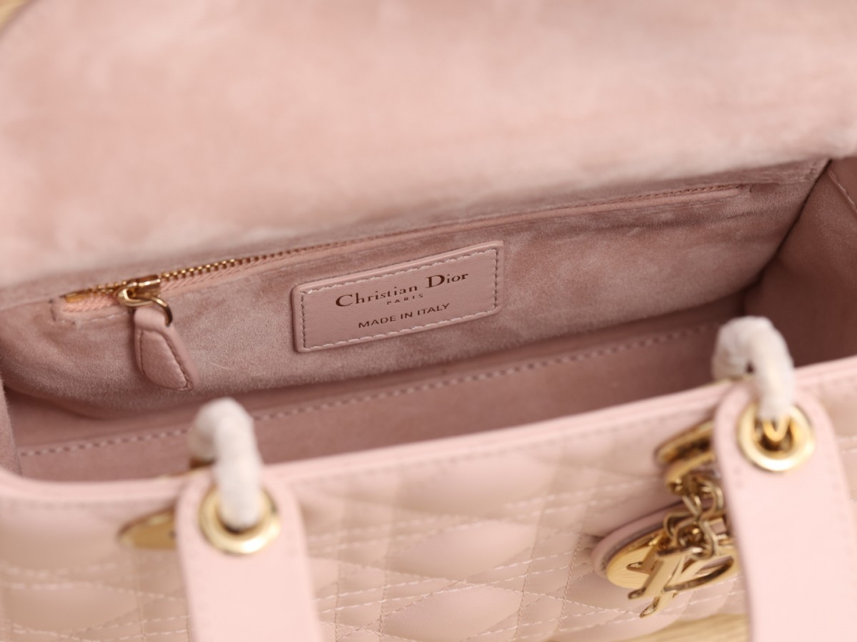 Shebag super replica Lady Dior in pink medium bag review(2025 July updated)-Best Quality Fake Louis Vuitton Bag Online Store, Replica designer bag ru