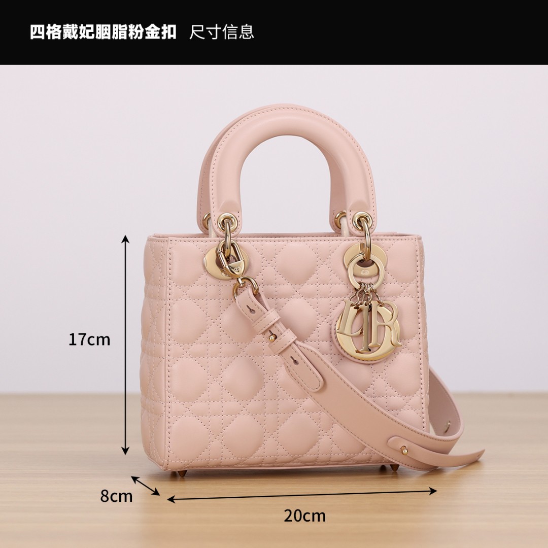 Shebag super replica Lady Dior in pink medium bag review(2025 July updated)-Best Quality Fake Louis Vuitton Bag Online Store, Replica designer bag ru