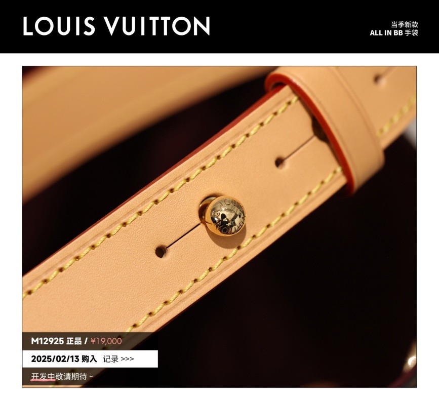 Shebag Super replica Louis Vuitton M12925 All in bb bag review(2025 July updated)-Best Quality Fake Louis Vuitton Bag Online Store, Replica designer bag ru