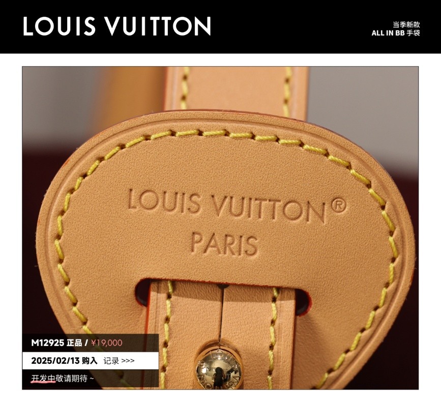 Shebag Super replica Louis Vuitton M12925 All in bb bag review(2025 July updated)-Best Quality Fake Louis Vuitton Bag Online Store, Replica designer bag ru