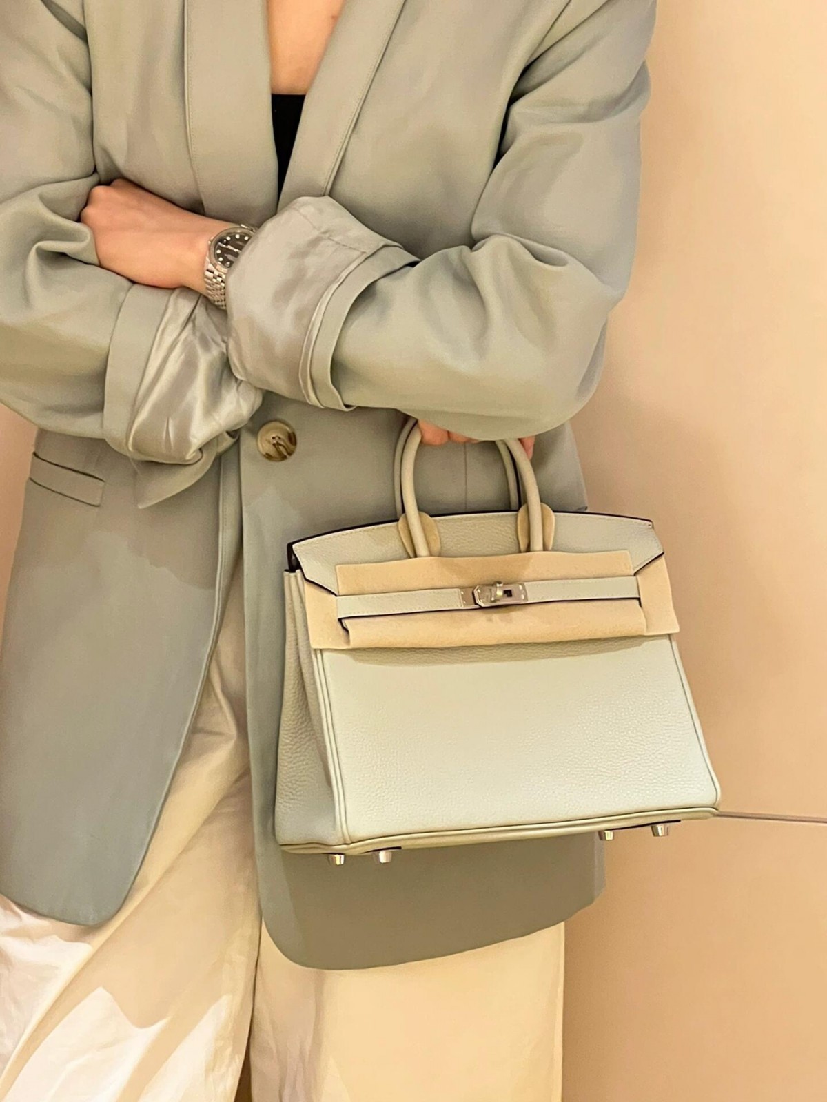 Shebag Super replica Hermes birkin 25 new color for summer (2025 July Updated)-Best Quality Fake Louis Vuitton Bag Online Store, Replica designer bag ru