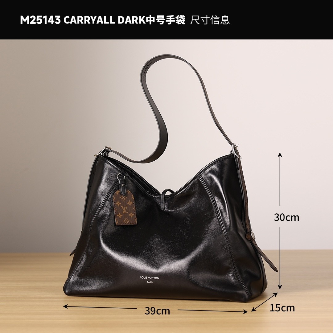 Shebag Super replica Louis Vuitton Carryall dark full leather lambskin bag review(July 2025 Updated)-Best Quality Fake Louis Vuitton Bag Online Store, Replica designer bag ru