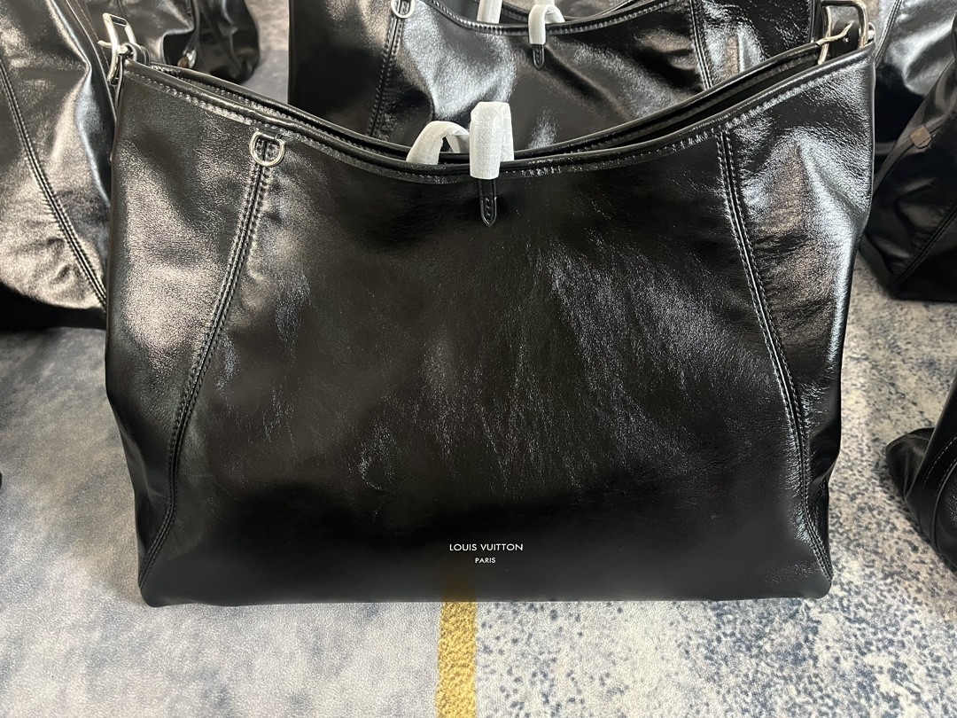Shebag Super replica Louis Vuitton Carryall dark full leather lambskin bag review(July 2025 Updated)-Best Quality Fake Louis Vuitton Bag Online Store, Replica designer bag ru