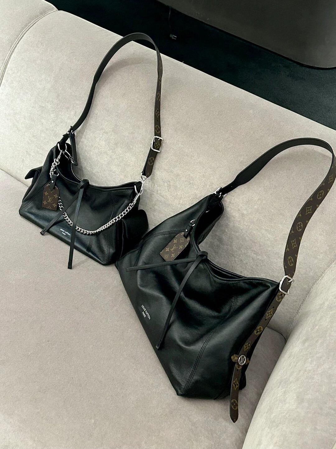 Shebag Super replica Louis Vuitton Carryall dark full leather lambskin bag review(July 2025 Updated)-Best Quality Fake Louis Vuitton Bag Online Store, Replica designer bag ru