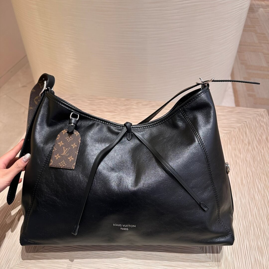 Shebag Super replica Louis Vuitton Carryall dark full leather lambskin bag review(July 2025 Updated)-Best Quality Fake Louis Vuitton Bag Online Store, Replica designer bag ru