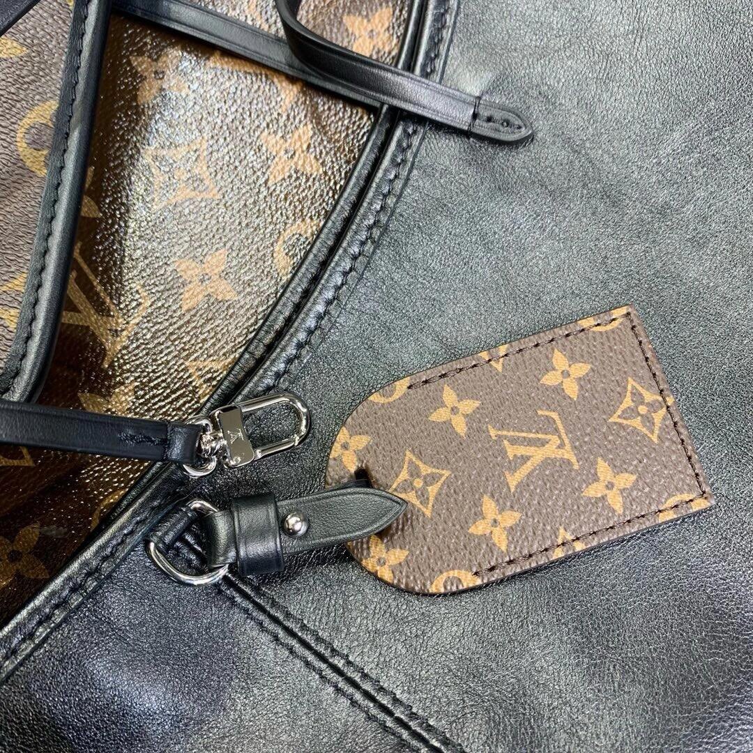 Shebag Super replica Louis Vuitton Carryall dark full leather lambskin bag review(July 2025 Updated)-Best Quality Fake Louis Vuitton Bag Online Store, Replica designer bag ru