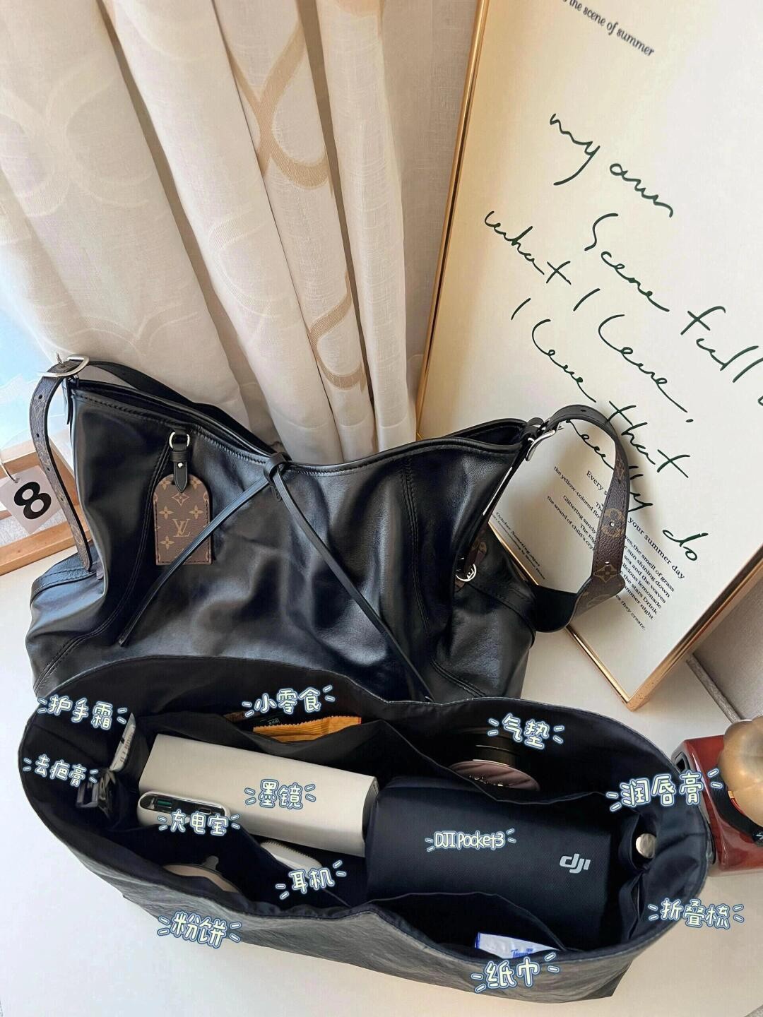 Shebag Super replica Louis Vuitton Carryall dark full leather lambskin bag review(July 2025 Updated)-Best Quality Fake Louis Vuitton Bag Online Store, Replica designer bag ru