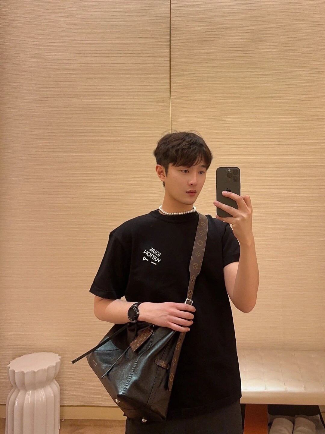 Shebag Super replica Louis Vuitton Carryall dark full leather lambskin bag review(July 2025 Updated)-Best Quality Fake Louis Vuitton Bag Online Store, Replica designer bag ru
