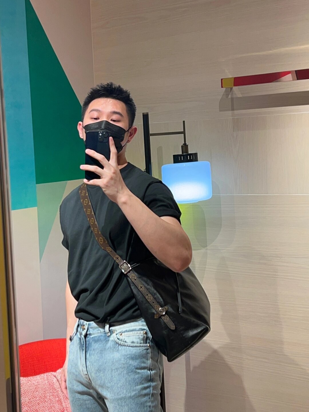 Shebag Super replica Louis Vuitton Carryall dark full leather lambskin bag review(July 2025 Updated)-Best Quality Fake Louis Vuitton Bag Online Store, Replica designer bag ru