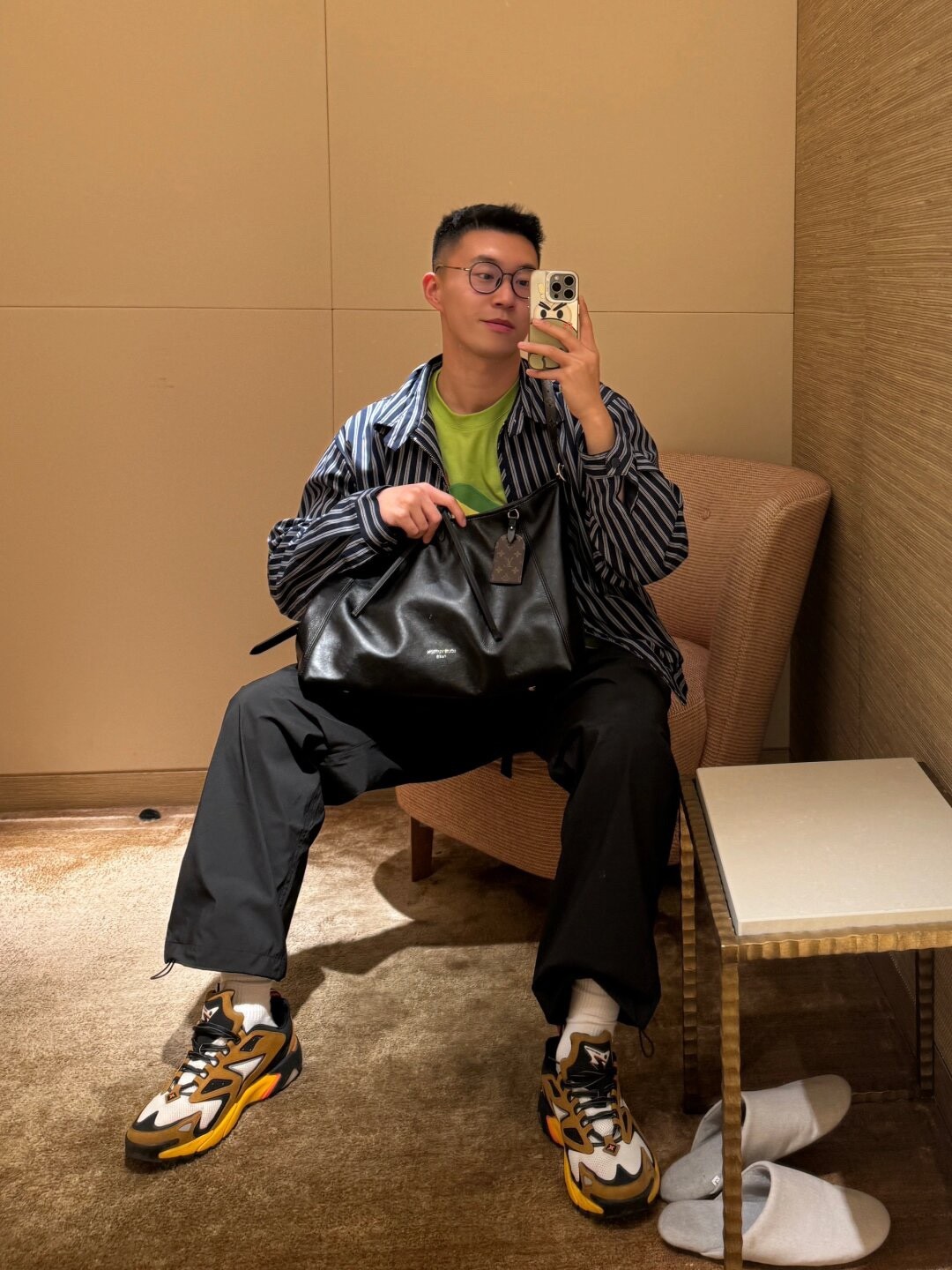 Shebag Super replica Louis Vuitton Carryall dark full leather lambskin bag review(July 2025 Updated)-Best Quality Fake Louis Vuitton Bag Online Store, Replica designer bag ru