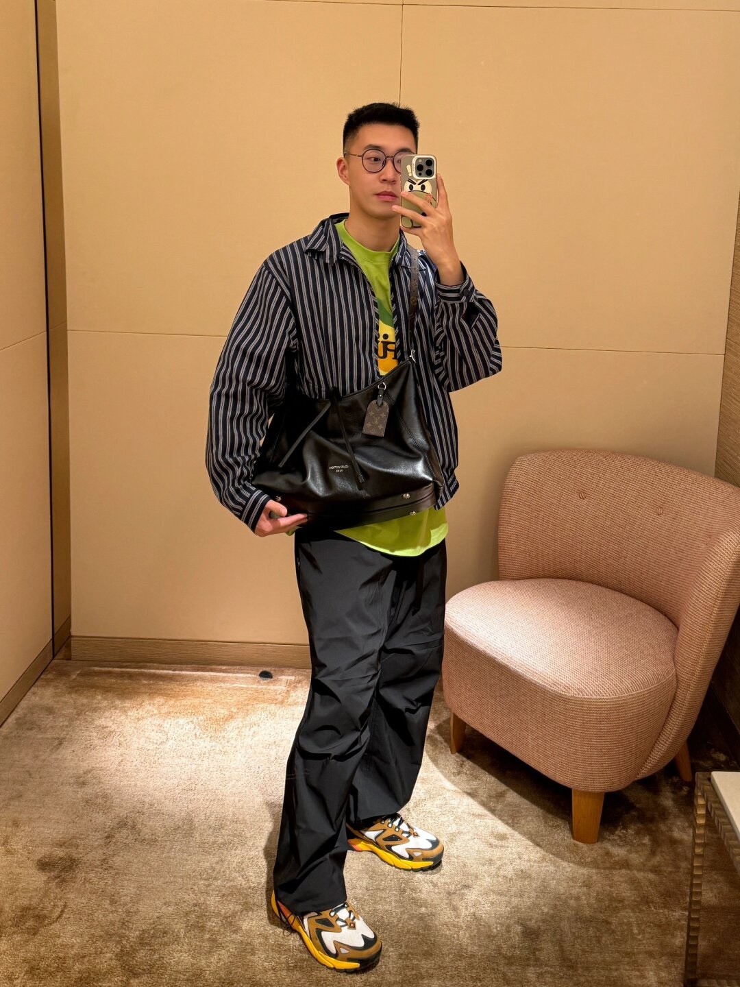 Shebag Super replica Louis Vuitton Carryall dark full leather lambskin bag review(July 2025 Updated)-Best Quality Fake Louis Vuitton Bag Online Store, Replica designer bag ru