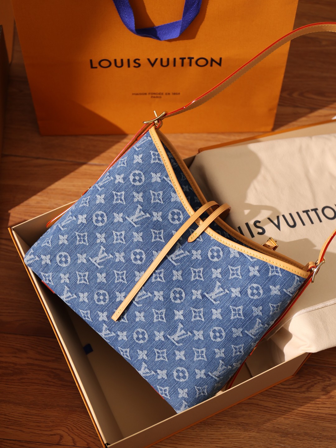 Shebag Super Replica Louis Vuitton Carryall Denim bag review(August 2025 Updated)-Best Quality Fake Louis Vuitton Bag Online Store, Replica designer bag ru