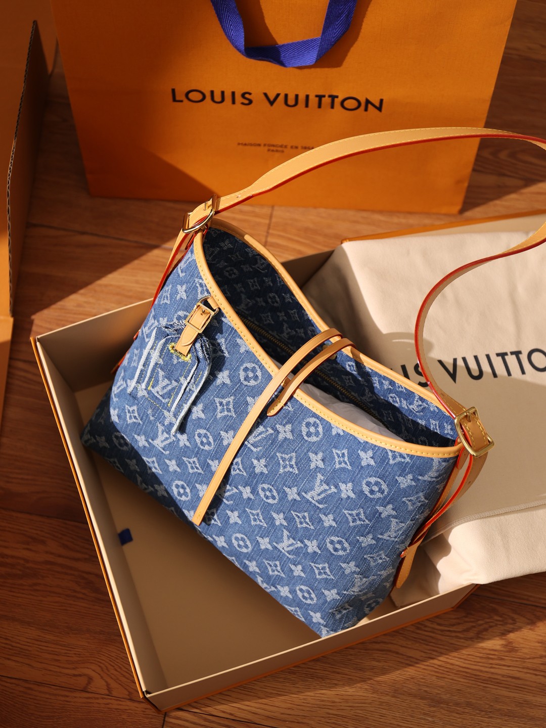 Shebag Super Replica Louis Vuitton Carryall Denim bag review(August 2025 Updated)-Best Quality Fake Louis Vuitton Bag Online Store, Replica designer bag ru