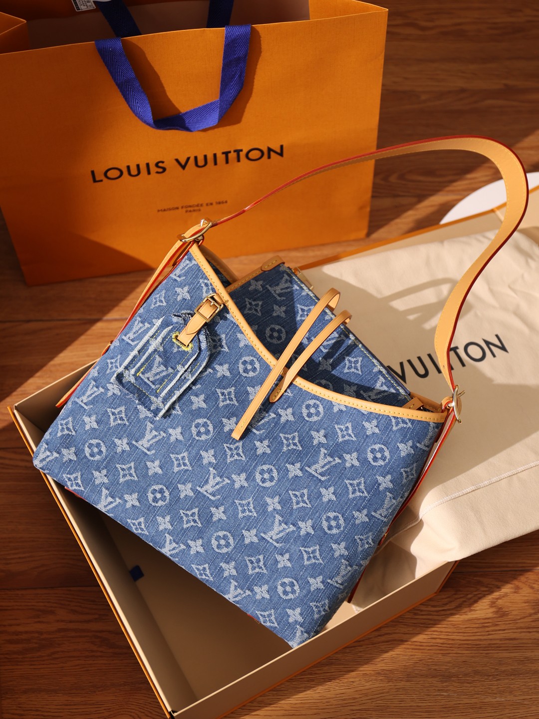 Shebag Super Replica Louis Vuitton Carryall Denim bag review(August 2025 Updated)-Best Quality Fake Louis Vuitton Bag Online Store, Replica designer bag ru