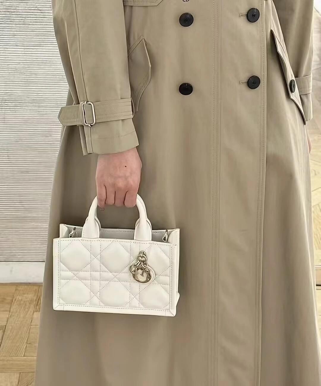 Shebag super replica Dior Mini tote bag white and black review(August 2025 updated)-Best Quality Fake designer Bag Review, Replica designer bag ru