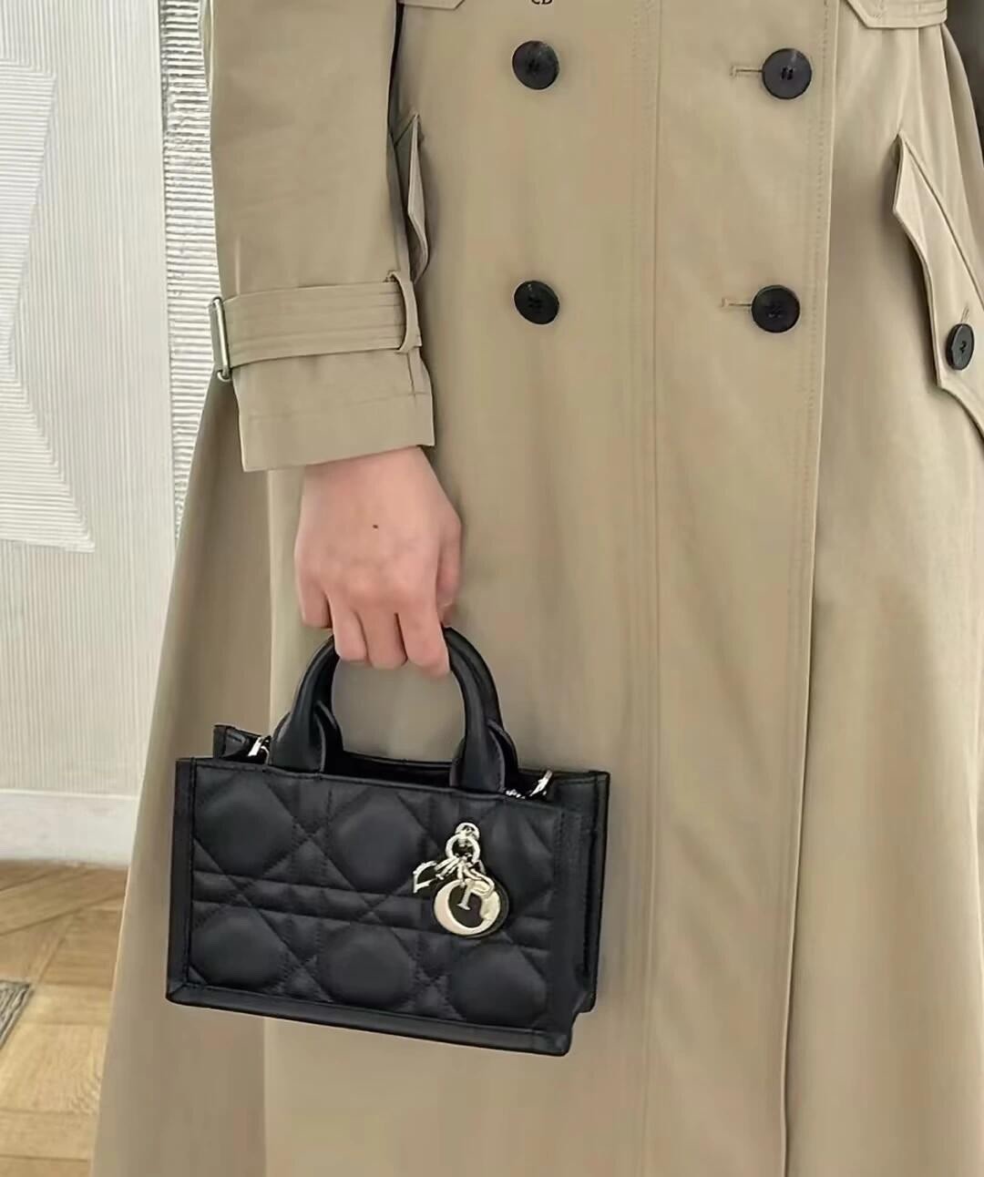 Shebag super replica Dior Mini tote bag white and black review(August 2025 updated)-Best Quality Fake designer Bag Review, Replica designer bag ru