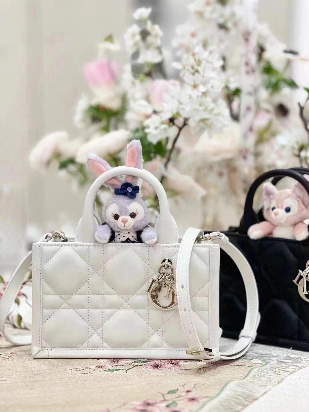 Shebag super replica Dior Mini tote bag white and black review(August 2025 updated)-Best Quality Fake designer Bag Review, Replica designer bag ru