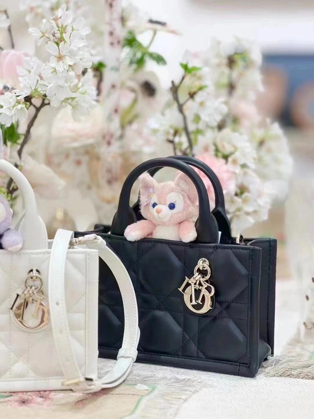 Shebag super replica Dior Mini tote bag white and black review(August 2025 updated)-Best Quality Fake designer Bag Review, Replica designer bag ru