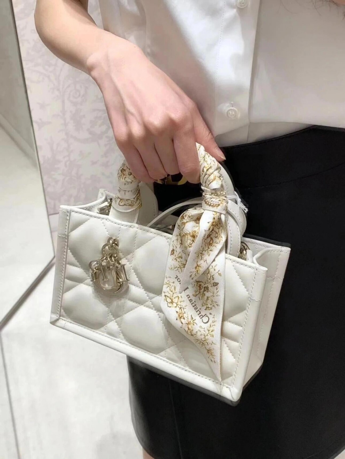 Shebag super replica Dior Mini tote bag white and black review(August 2025 updated)-Best Quality Fake designer Bag Review, Replica designer bag ru
