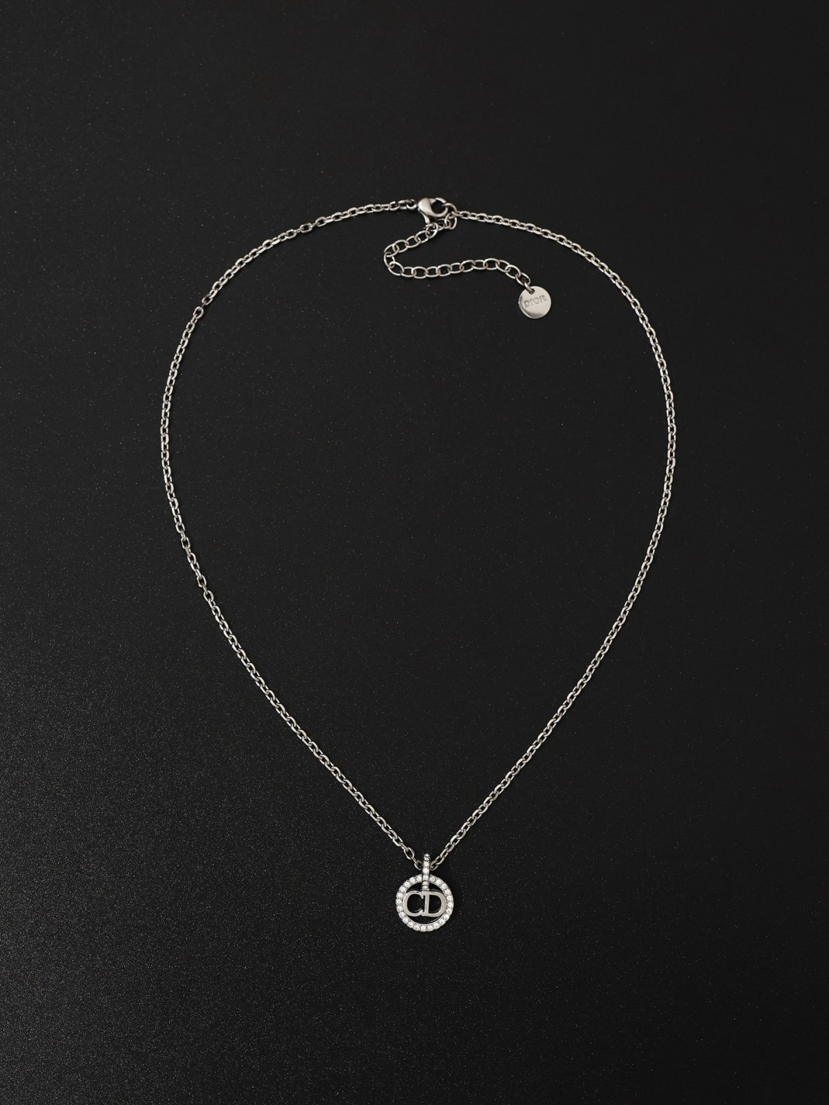 Shebag Super replica Dior necklace in silver(August 2025 updated)-Best Quality Fake Louis Vuitton Bag Online Store, Replica designer bag ru