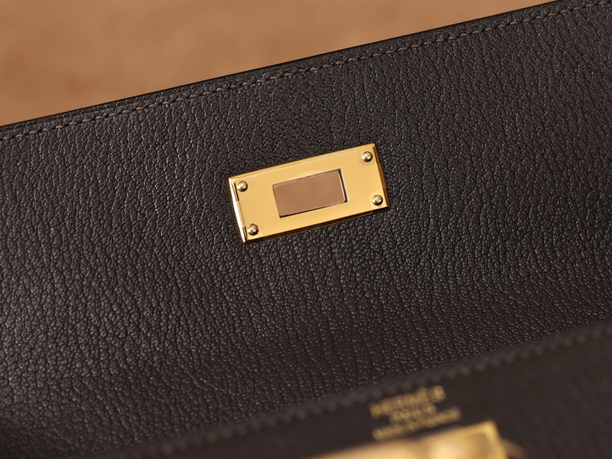 Shebag super replica Hermes Goat leather Kelly 28 bag black gold reivew(August 2025 updated)-Toko Online Tas Louis Vuitton Palsu Kualitas Terbaik, Tas desainer replika ru