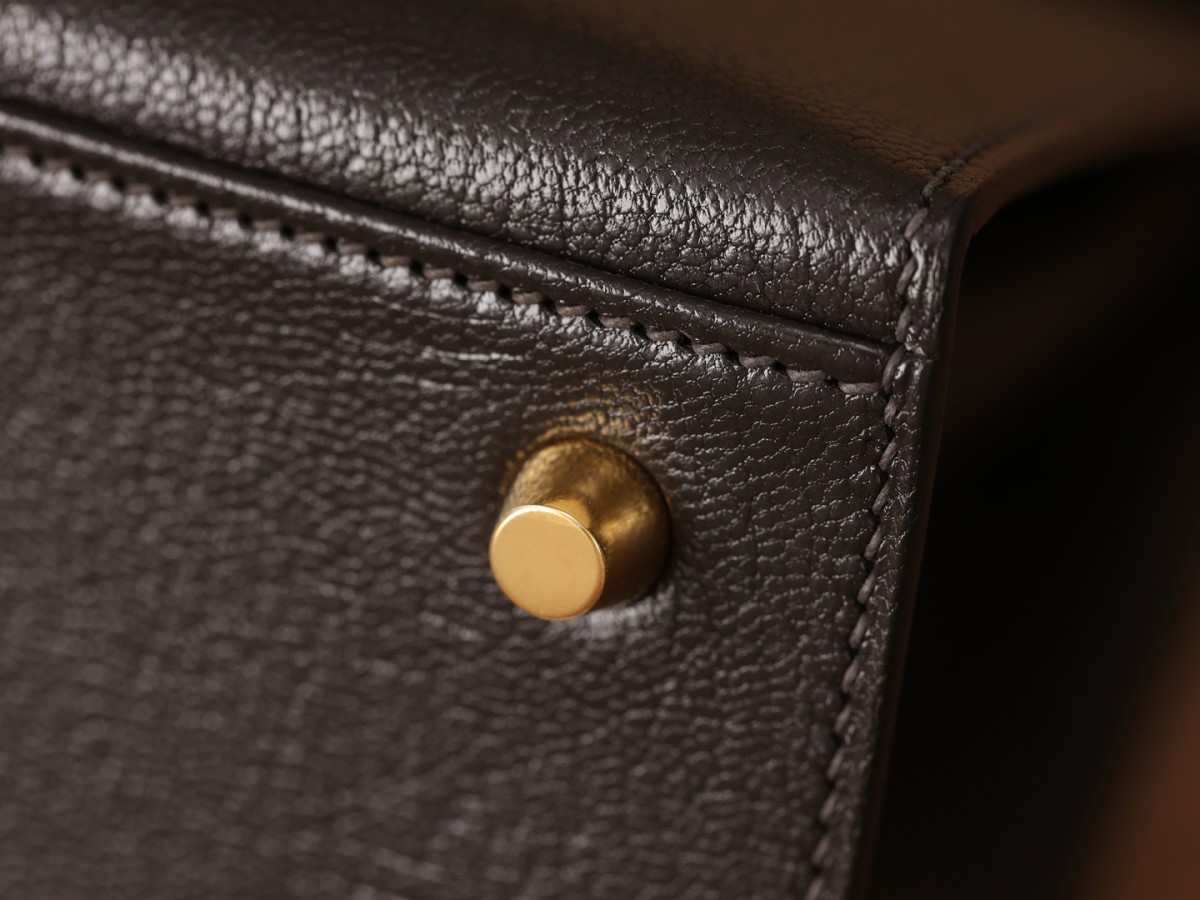 Shebag super replica Hermes Goat leather Kelly 28 bag black gold reivew(August 2025 updated)-Toko Online Tas Louis Vuitton Palsu Kualitas Terbaik, Tas desainer replika ru