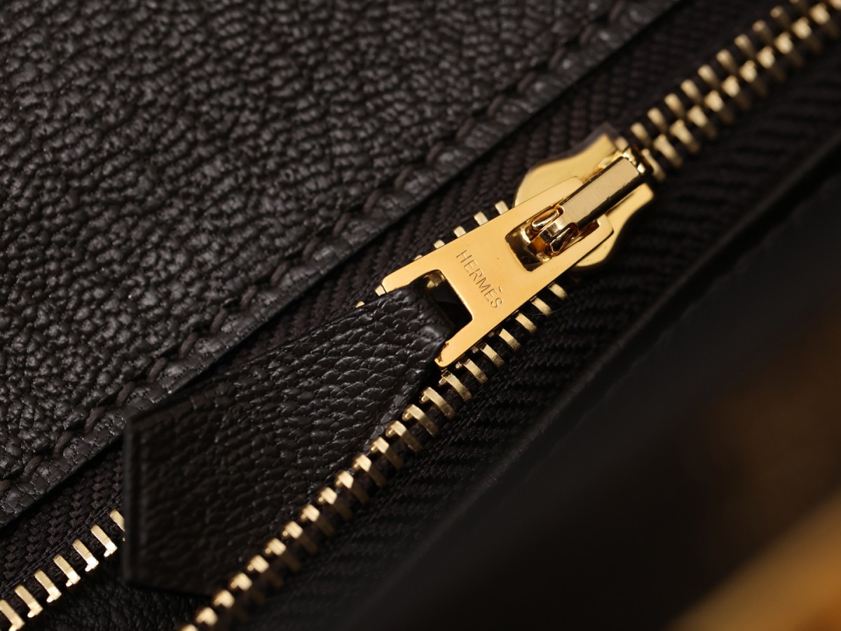 Shebag super replica Hermes Goat leather Kelly 28 bag black gold reivew(August 2025 updated)-Toko Online Tas Louis Vuitton Palsu Kualitas Terbaik, Tas desainer replika ru