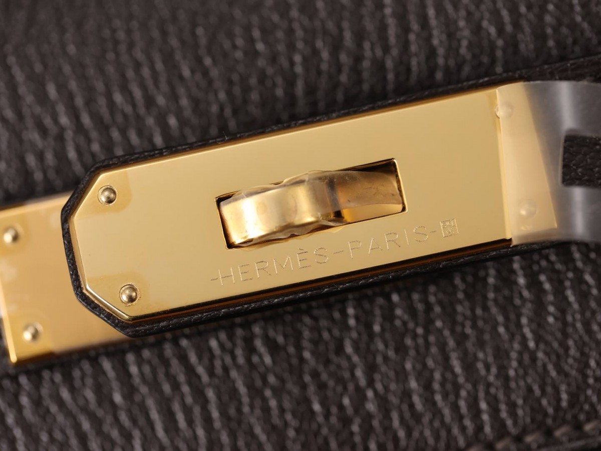 Shebag super replica Hermes Goat leather Kelly 28 bag black gold reivew(August 2025 updated)-Toko Online Tas Louis Vuitton Palsu Kualitas Terbaik, Tas desainer replika ru