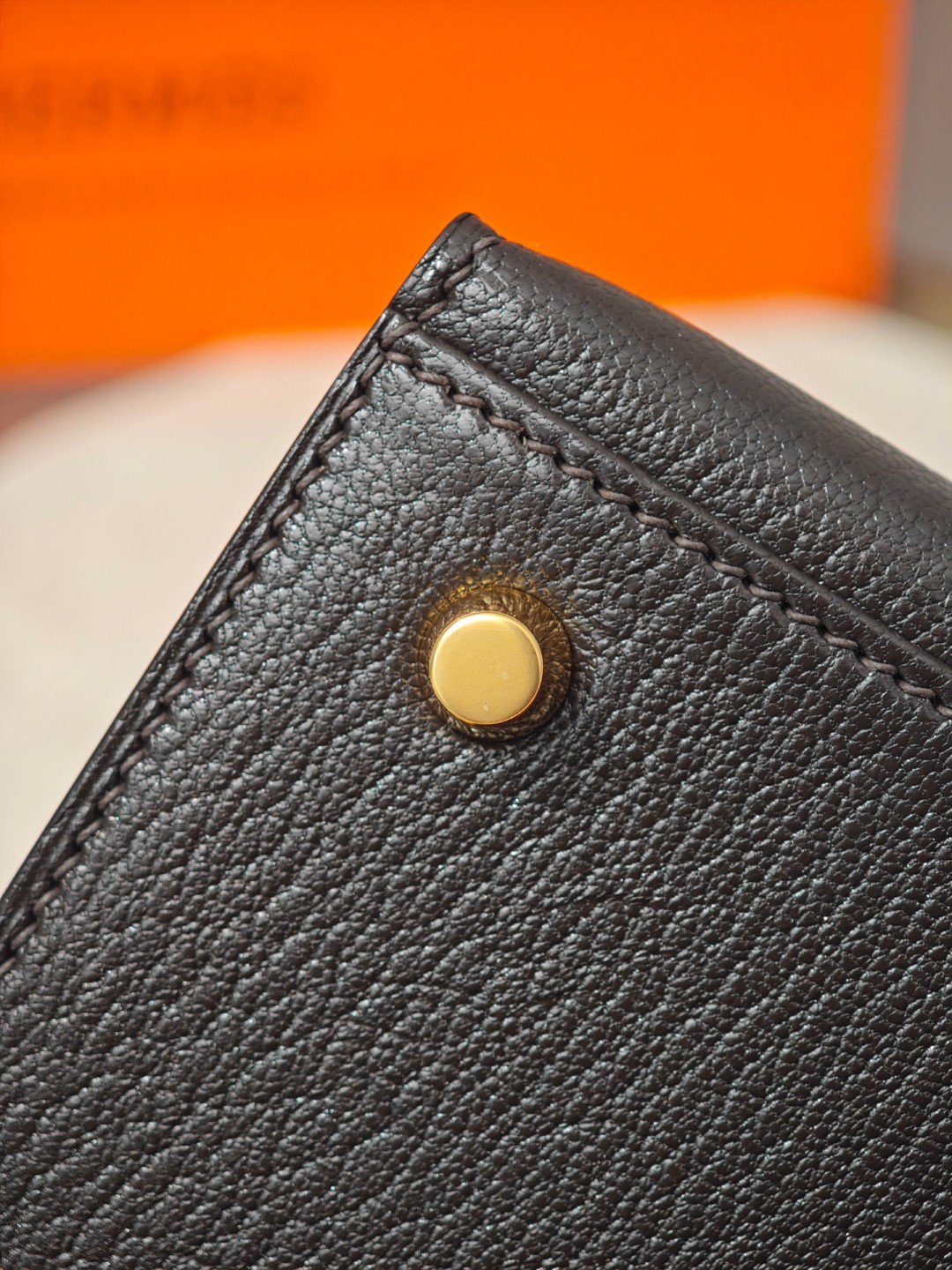 Shebag super replica Hermes Goat leather Kelly 28 bag black gold reivew(August 2025 updated)-Toko Online Tas Louis Vuitton Palsu Kualitas Terbaik, Tas desainer replika ru