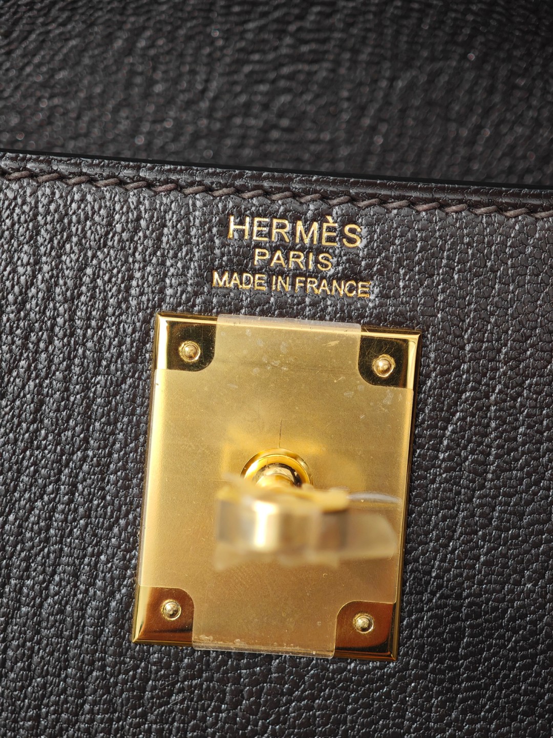 Shebag super replica Hermes Goat leather Kelly 28 bag black gold reivew(August 2025 updated)-Toko Online Tas Louis Vuitton Palsu Kualitas Terbaik, Tas desainer replika ru