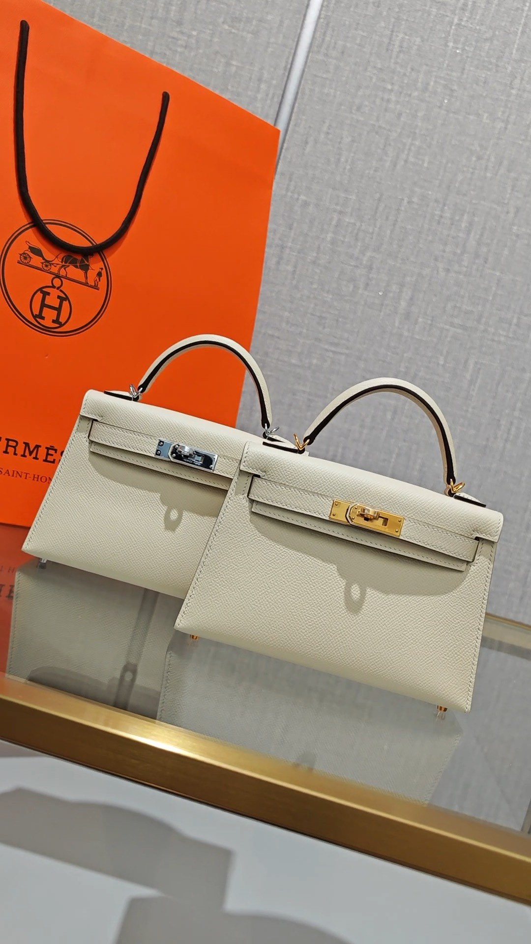 Shebag SupreGoat Mini Kelly 2-Ti o dara ju Didara iro Louis Vuitton apo Online itaja, Ajọra onise apo ru