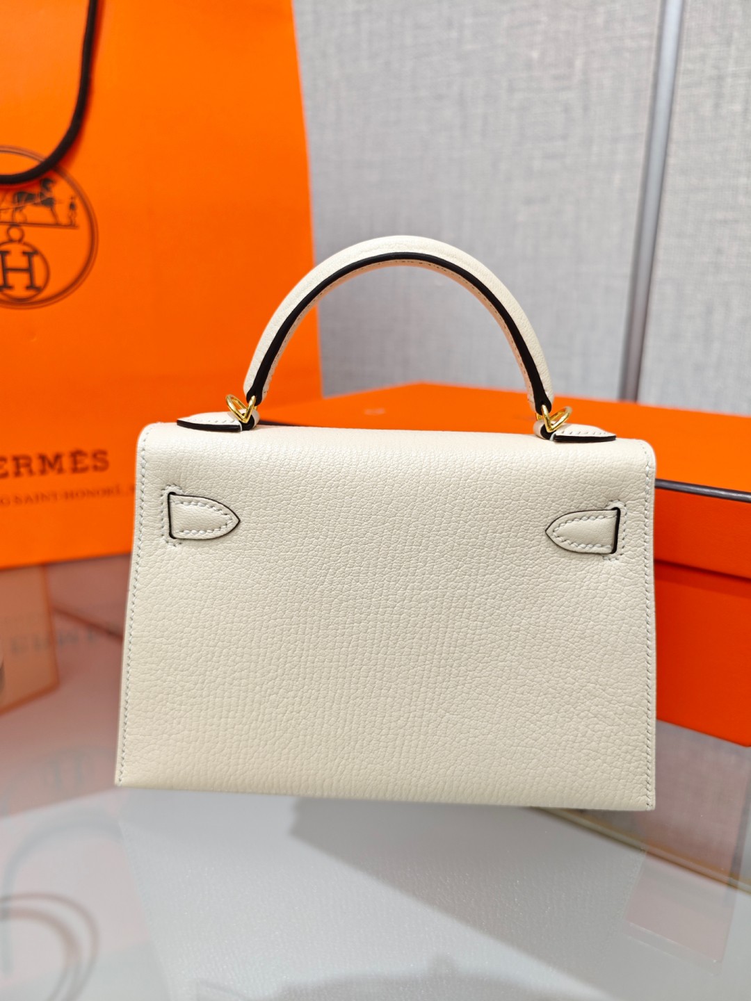 Shebag SupreGoat Mini Kelly 2-Ti o dara ju Didara iro Louis Vuitton apo Online itaja, Ajọra onise apo ru