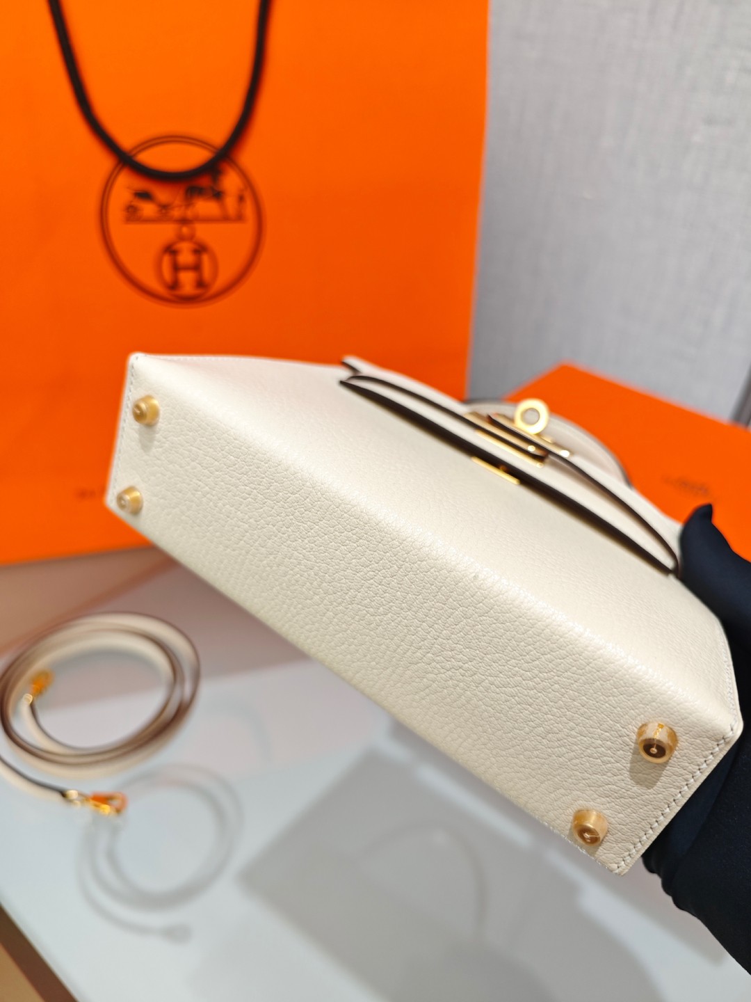 Shebag SupreGoat Mini Kelly 2-Ti o dara ju Didara iro Louis Vuitton apo Online itaja, Ajọra onise apo ru