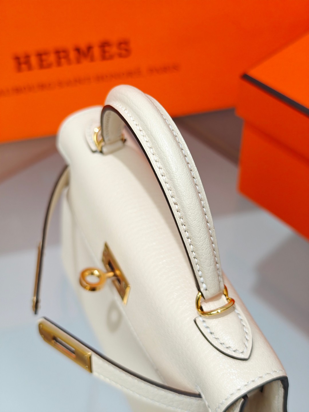 Shebag SupreGoat Mini Kelly 2-Ti o dara ju Didara iro Louis Vuitton apo Online itaja, Ajọra onise apo ru