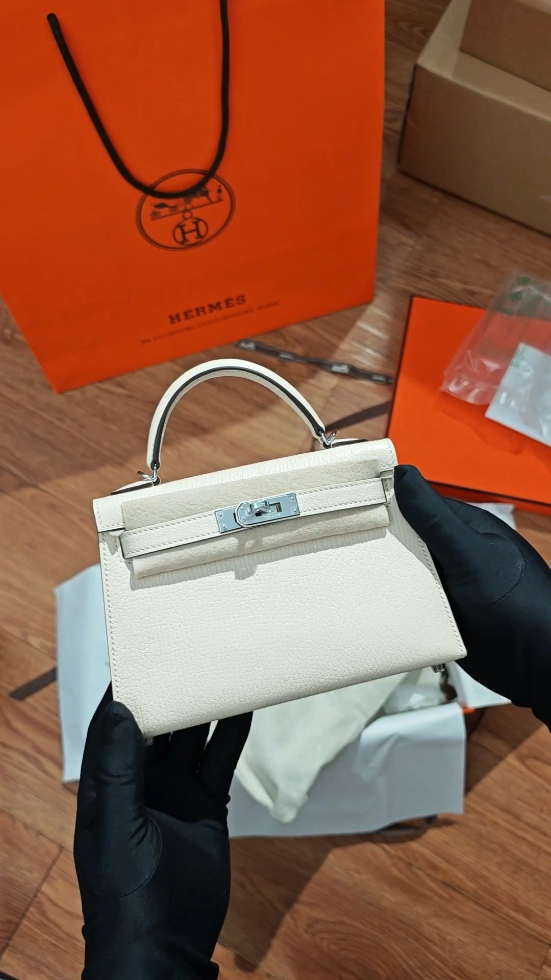 Shebag SupreGoat Mini Kelly 2-Ti o dara ju Didara iro Louis Vuitton apo Online itaja, Ajọra onise apo ru