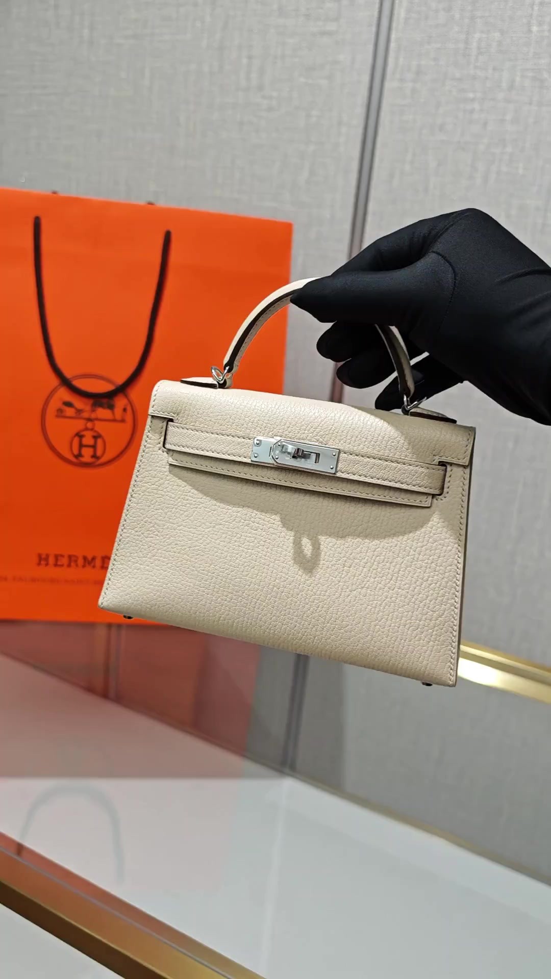 Shebag SupreGoat Mini Kelly 2-Ti o dara ju Didara iro Louis Vuitton apo Online itaja, Ajọra onise apo ru