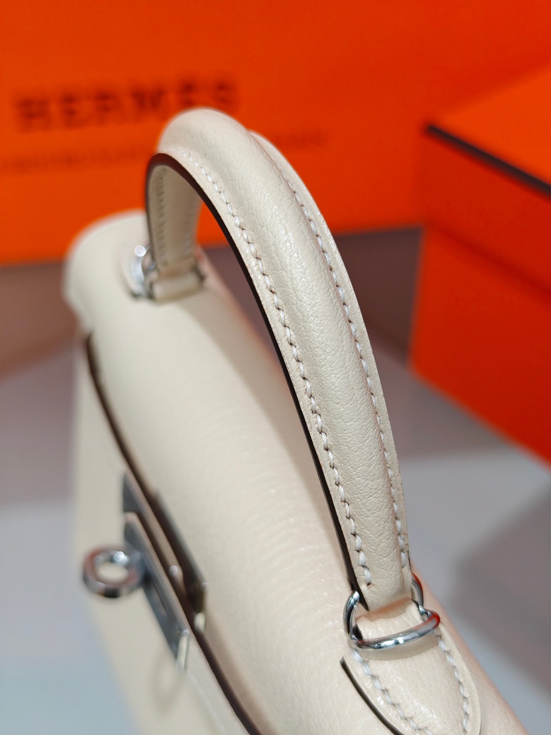 Shebag SupreGoat Mini Kelly 2-Ti o dara ju Didara iro Louis Vuitton apo Online itaja, Ajọra onise apo ru
