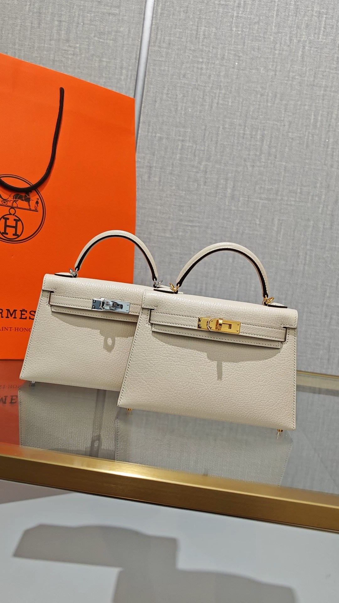 Shebag SupreGoat Mini Kelly 2-Ti o dara ju Didara iro Louis Vuitton apo Online itaja, Ajọra onise apo ru