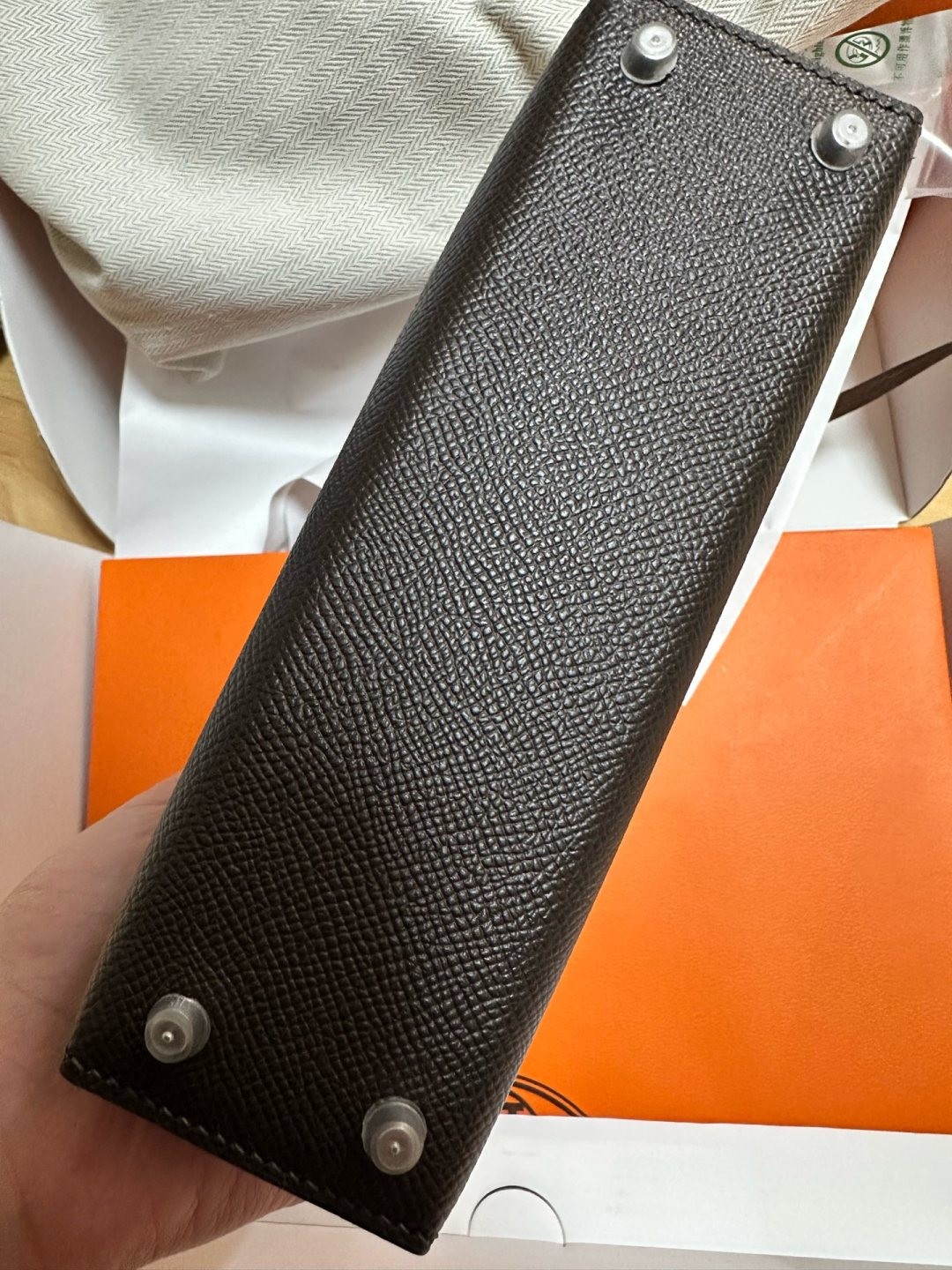 Shebag shipping photos: handmade Hermes mini Kelly 2 bag(Ausust 2025 updated)-Umgangatho ogqwesileyo woMgangatho weFake weLouis Vuitton kwiVenkile ye-Intanethi, ibhegi yomyili weReplica ru