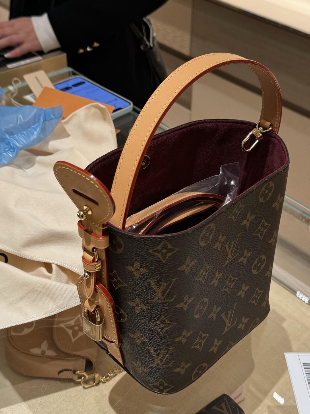 Shebag super replica Louis Vuitton Allin bb bag new arrival (Sep 2025 updated)-Best Quality Fake designer Bag Review, Replica designer bag ru