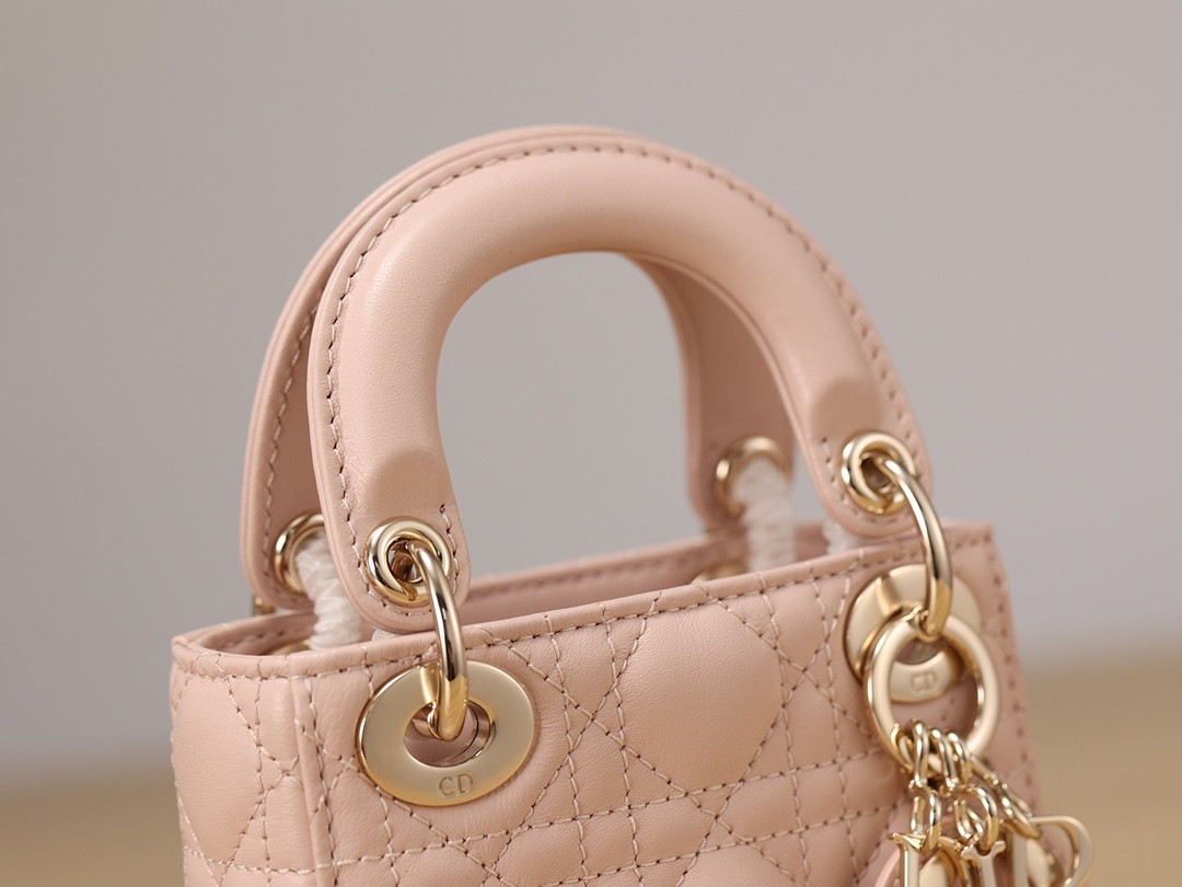 Shebag super replica Micro Lady Dior 12cm pink bag review(Sep 2025 updated)-Best Quality Fake designer Bag Review, Replica designer bag ru