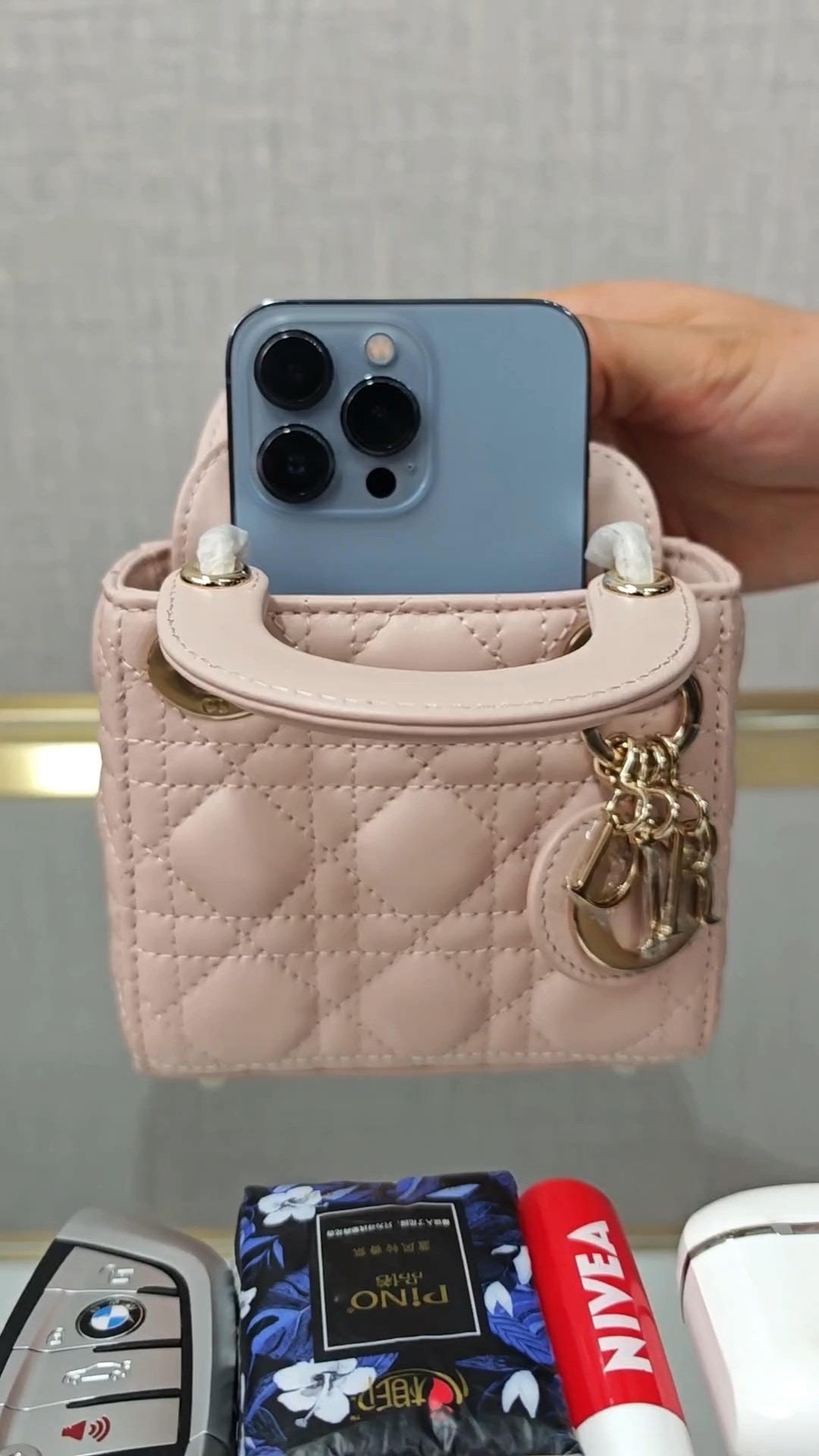Shebag super replica Micro Lady Dior 12cm pink bag review(Sep 2025 updated)-Best Quality Fake designer Bag Review, Replica designer bag ru