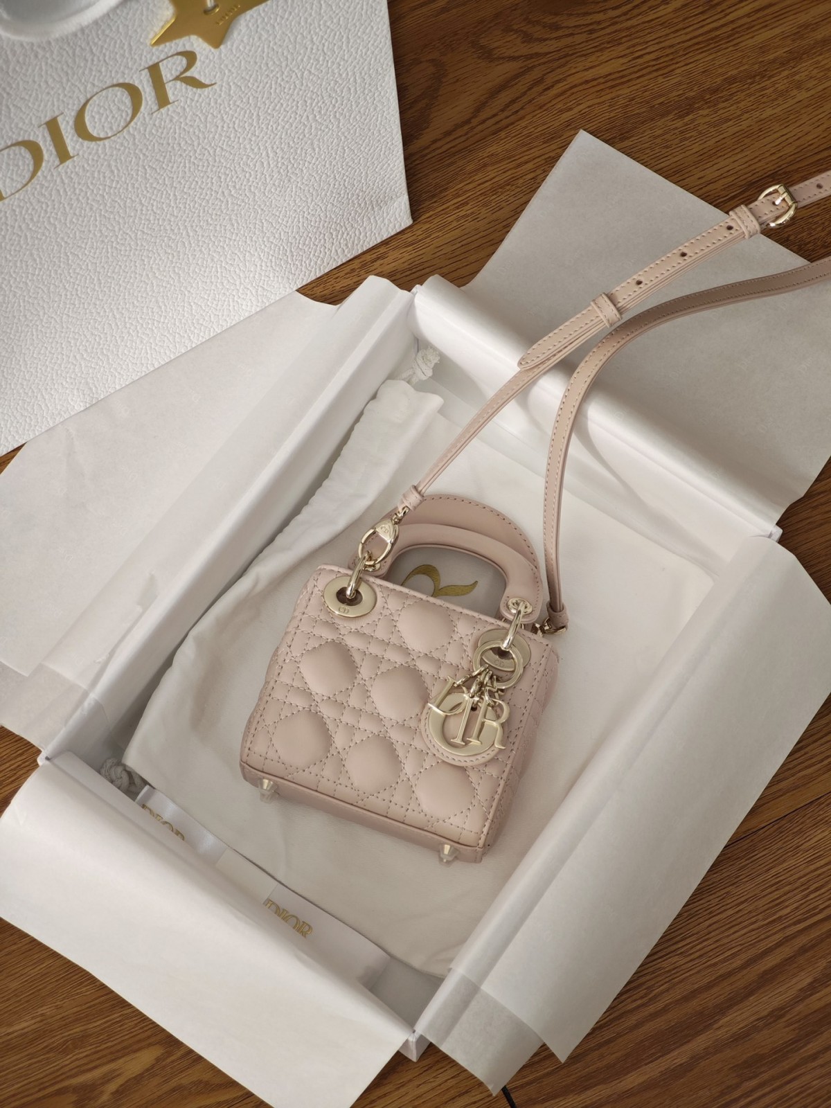 Shebag super replica Micro Lady Dior 12cm pink bag review(Sep 2025 updated)-Best Quality Fake designer Bag Review, Replica designer bag ru